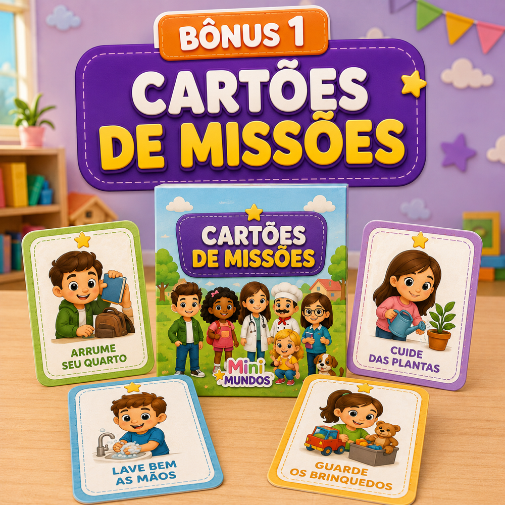Bônus 1: Cartões de Missões