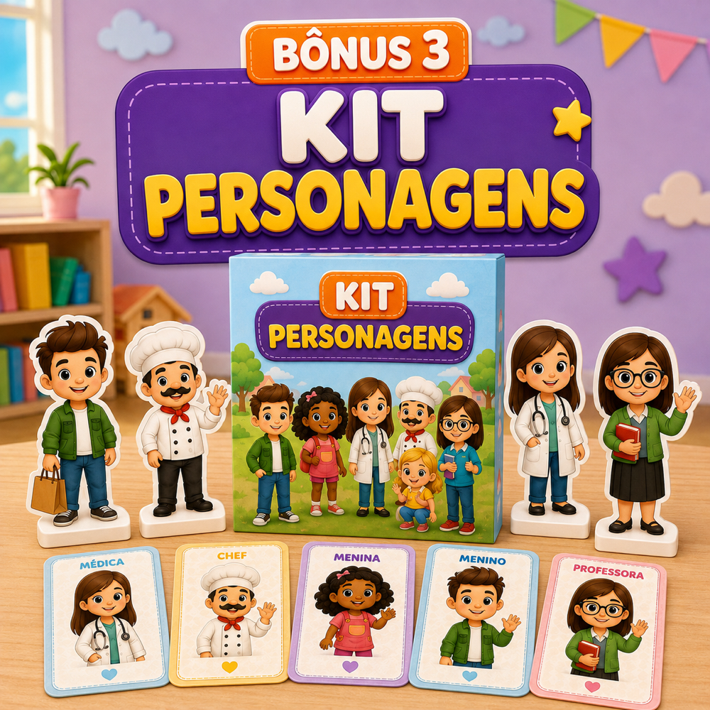 Bônus 3: Kit Personagens